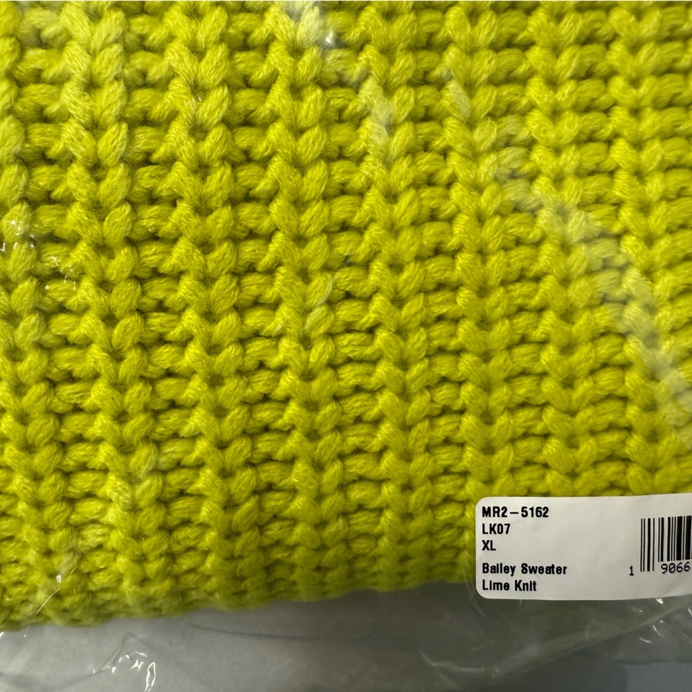 Show Me Your Mumu Sweater Bailey Green Cable Knit Crewneck Various Sizes NWT - Picture 4 of 10